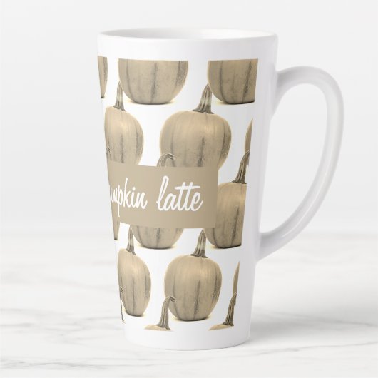 Trendy Golden Pumpkin I Liebe My Milchtasse (Rechts)