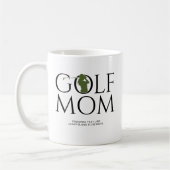 Trendy "GOLF MAMA" Green Kaffeetasse (Links)