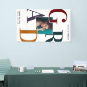 Trendy Grad Foto Abschluss Door Banner (Messeveranstaltung)