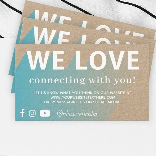 Trendy Gradient Business Card Visitenkarte