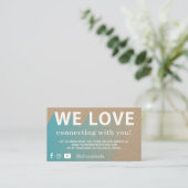Trendy Gradient Business Card Visitenkarte (Stehend Vorderseite)