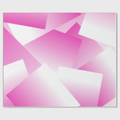 Trendy Gradient Pink Moderne Elegante Vorlage Gesc Geschenkpapier (Flach)
