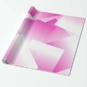 Trendy Gradient Pink Moderne Elegante Vorlage Gesc Geschenkpapier (Ungerollt)