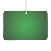 Trendy Grainy Green-Black Vignette Autolufterfrischer (Rückseite)