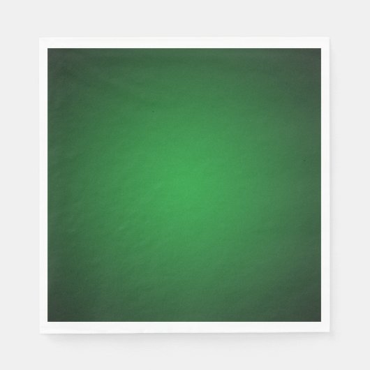 Trendy Grainy Green-Black Vignette Serviette (Vorderseite)