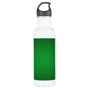 Trendy Grainy Green-Black Vignette Trinkflasche