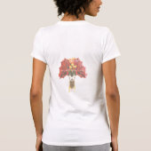 Trendy Graphic T-Shirt mit Surreal Nature Design (Rückseite)