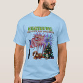 Trendy Grateful Holiday T-Shirt (Vorderseite)