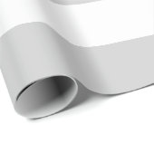 Trendy Gray und White Stripes Geschenkpapier (Rolleneckpunkt)