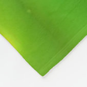 Trendy Green Clover 4 Lists Fleecedecke (Ecke)