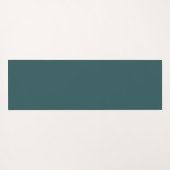 Trendy Green Glitzer Mit Monogramm Ästhetik Yogamatte (Rückseite (Horizontal))