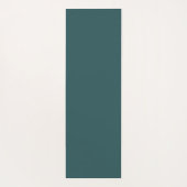 Trendy Green Glitzer Mit Monogramm Ästhetik Yogamatte (Rückseite)