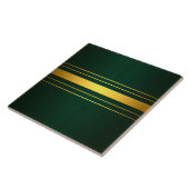 Trendy Green Gold Luxury Linen Texture Collection Fliese (Seite)