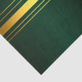 Trendy Green Gold Luxury Linen Texture Collection Seidenpapier (Ausschnitt)