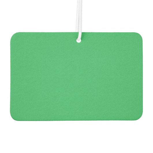 Trendy Green Grainy Background Autolufterfrischer (Rückseite)