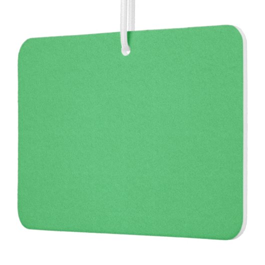 Trendy Green Grainy Background Autolufterfrischer (Links)