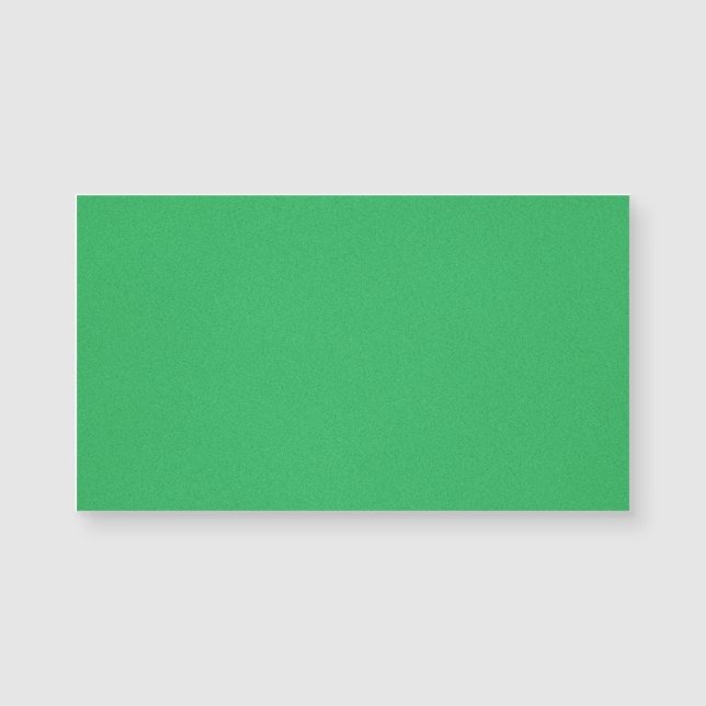 Trendy Green Grainy Background Magnetkarte (Vorderseite)