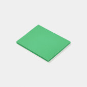 Trendy Green Grainy Background Post-it Klebezettel (angewinkelt)