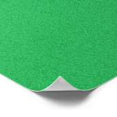 Trendy Green Grainy Background Poster (Ecke)