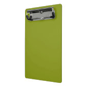 Trendy Green (solide Farbe) Mini Klemmbrett (Gewinkelt2)