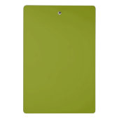 Trendy Green (solide Farbe) Mini Klemmbrett (Rückseite)