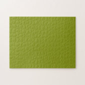 Trendy Green (solide Farbe) Puzzle (Horizontal)