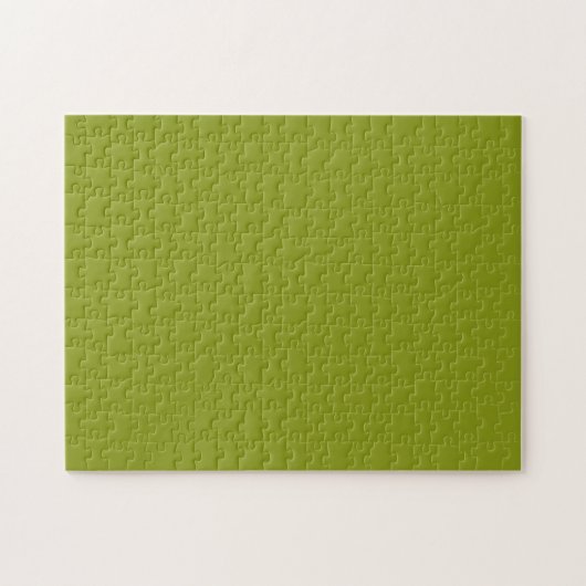 Trendy Green (solide Farbe) Puzzle (Horizontal)