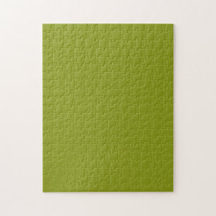 Trendy Green (solide Farbe) Puzzle