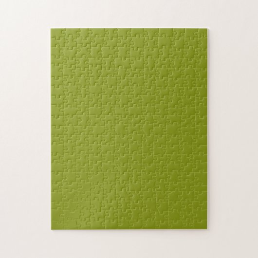Trendy Green (solide Farbe) Puzzle (Vertikal)