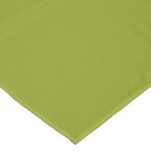 Trendy Green (Vollfarbe) Tischdecke (Schrägansicht)