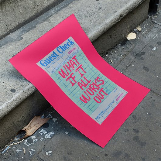 Trendy Guest Karo Wall Art Poster