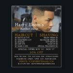 Trendy Hair Cut, Männerwerbung Flyer<br><div class="desc">Trendy Frisur,  Männerbügel werben Flyer vom Business Card Store.</div>