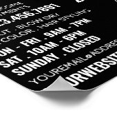 Trendy Haircut, Frisör, Friseur, Friseur Poster (Ecke)