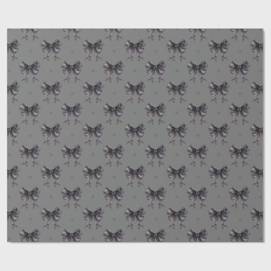 Trendy Halloween eine kleine Boo Coquette Babydusc Geschenkpapier (Flach)