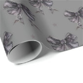 Trendy Halloween eine kleine Boo Coquette Babydusc Geschenkpapier (Rolleneckpunkt)