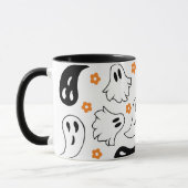 Trendy Halloween Niedlich Ghost Squad Classic Tasse (Links)