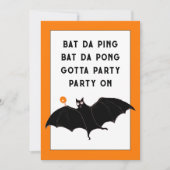 Trendy Halloween-Party Einladungen (Vorderseite)