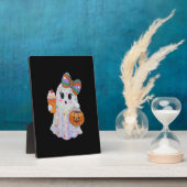 Trendy Halloween Rhinestones Ghost Fotoplatte (Seite)