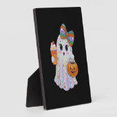 Trendy Halloween Rhinestones Ghost Fotoplatte (Seite)