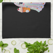 Trendy Halloween Rhinestones Ghost Geschirrtuch (Gefaltet)