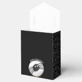 Trendy Halloween Spooky Black Spider Donut Geschenkschachtel (Geöffnet)