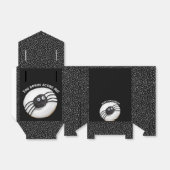 Trendy Halloween Spooky Black Spider Donut Geschenkschachtel (Ungefaltet)