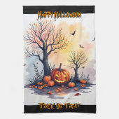 Trendy Halloween Spooky Cute Collection Geschirrtuch (Vertikal)