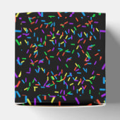 Trendy Halloween Spooky Green Monster Eyes Donut Geschenkschachtel (Oben)