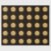 Trendy Halloween Spooky Skeletts Geschenkpapier (Flach)