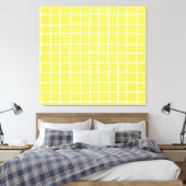Trendy Hand Drawn Tiny Formen Leinwanddruck (Insitu (Schlafzimmer))