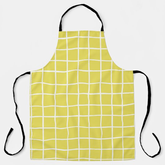 Trendy Hand Drawn Tiny Formen Schürze (Vorderseite)