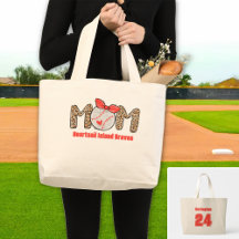 Trendy Hand gezeichnete Baseball-Mama Personalisie