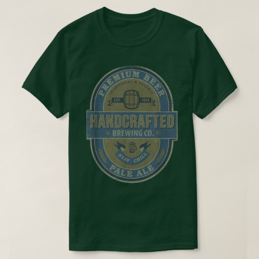 Trendy Handcrafts Bierbierle T-Shirt (Design vorne)
