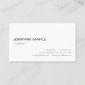 Trendy Handwriting Script Elegante Moderne Vorlage Visitenkarte (Vorderseite)